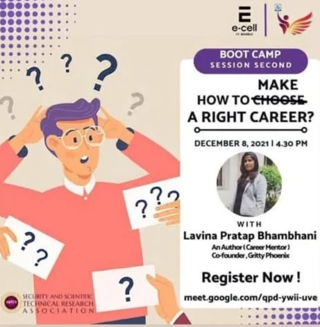 Career Guidance Webinar – IIT Bombay E-Cell